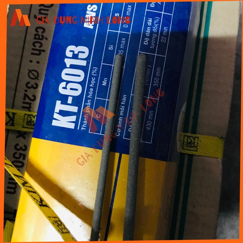 Que hàn điện Que hàn sắt, hàn điện Kim Tín 2.5 ly - 3.2 ly (lẻ10 cây)