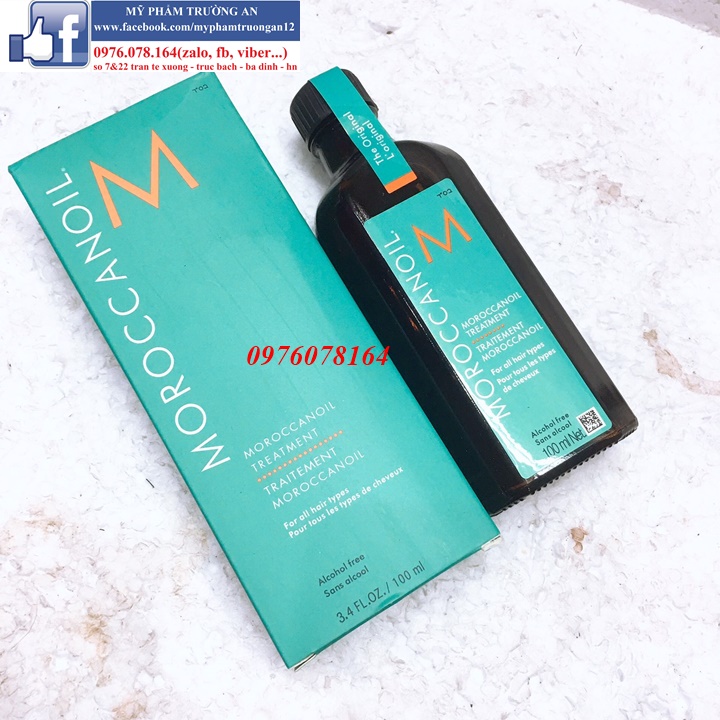 Dầu dưỡng tóc moroc treatment 100ml