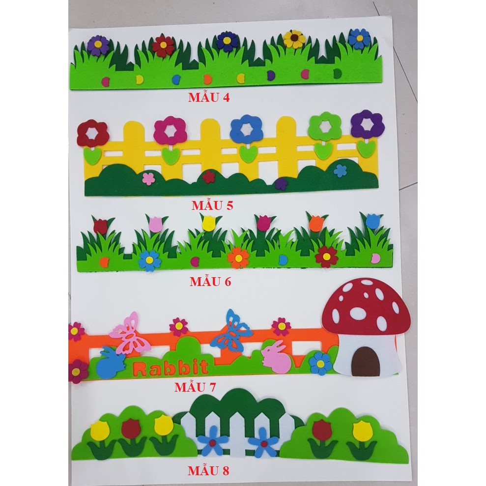 [Hoàn Tiền 10%]Hàng Rào Chân Tường Nỉ Dài 50 Cm