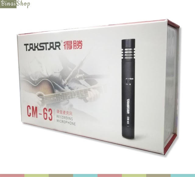 Micro thu âm nhạc cụ Takstar CM-63