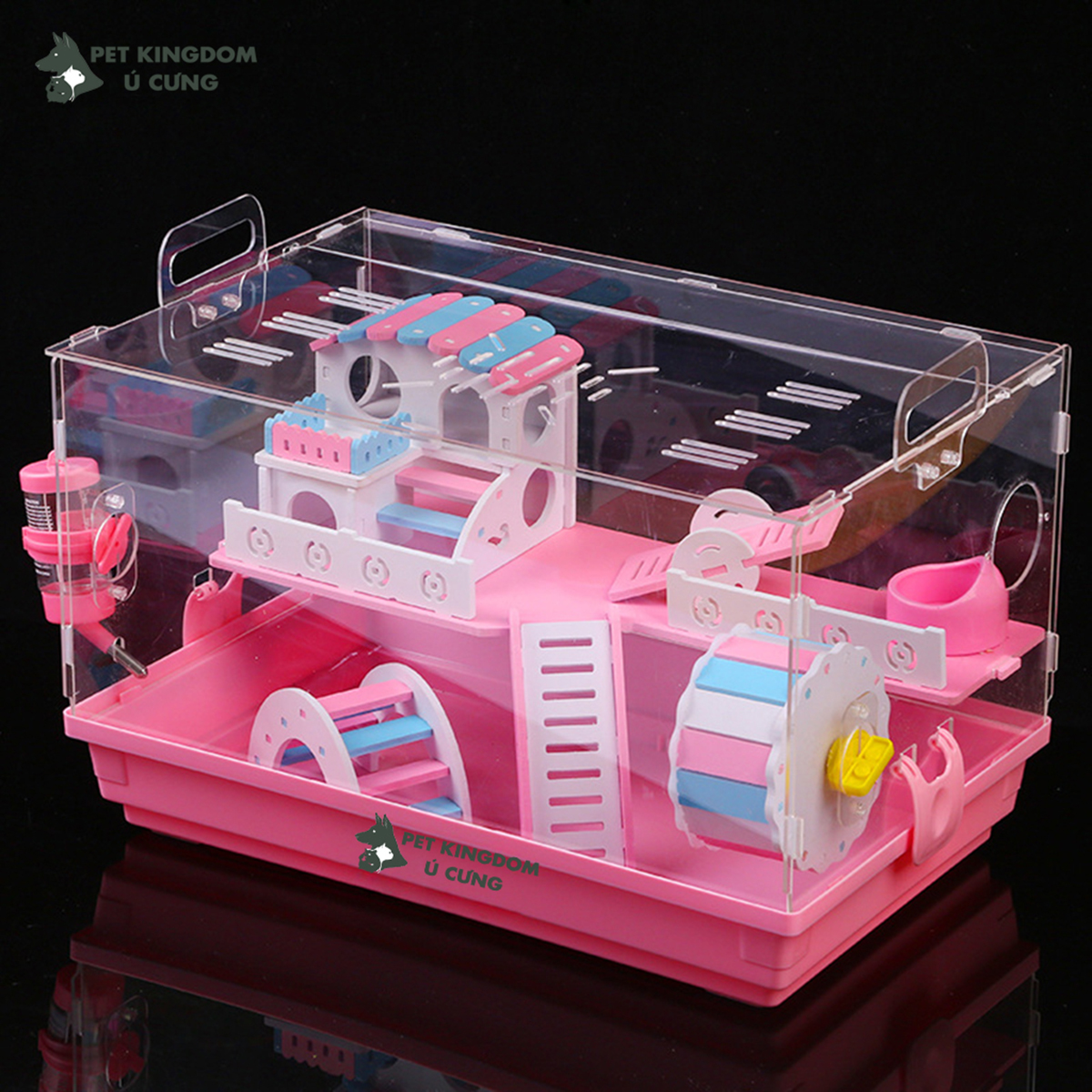 Lồng hamster mica size to 47cm