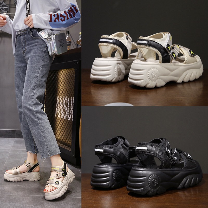 Sandal nữ độn đế 7cm AAA