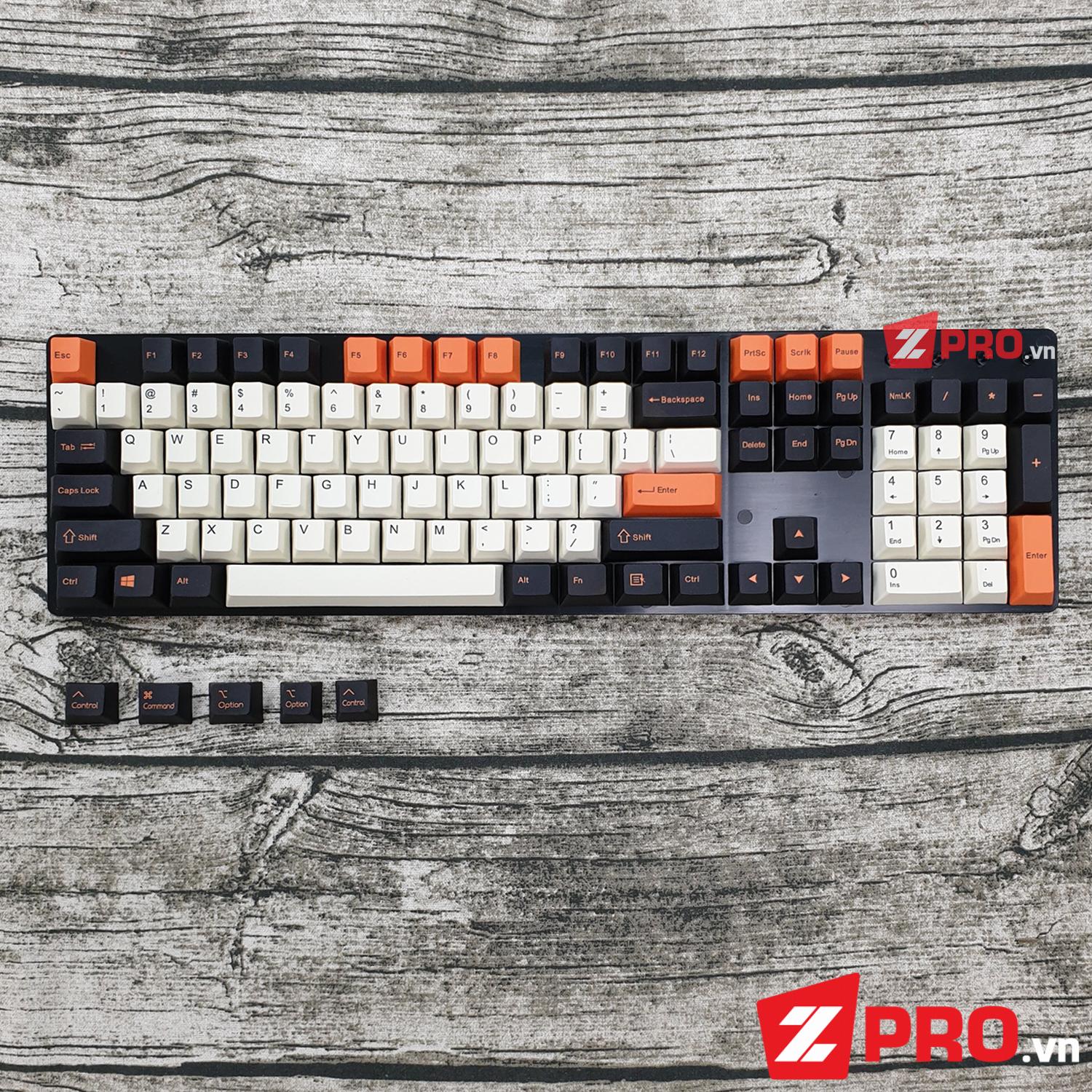 Bộ Keycap PBT CARBON Dye-sub 104 Phím - zpro.vn