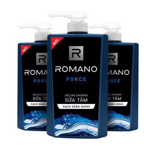 [HCM]Sữa tắm Romano Force cổ điển lịch lãm 650g