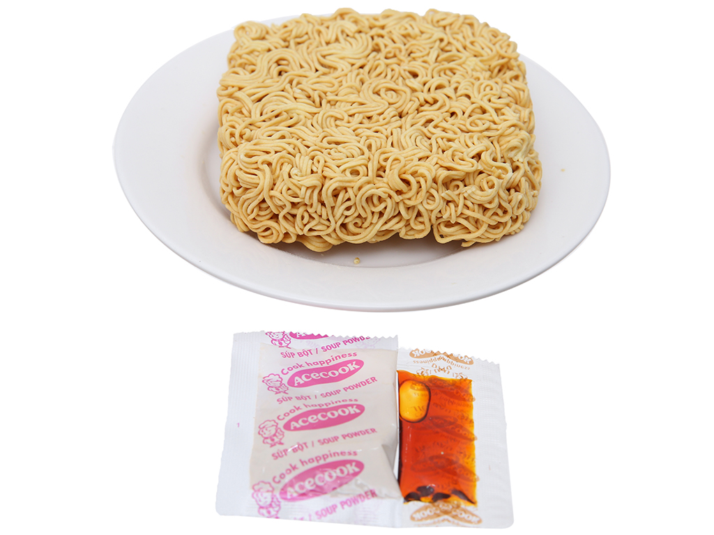 Thùng 30 gói mì xào Hảo Hảo tôm hành 75g