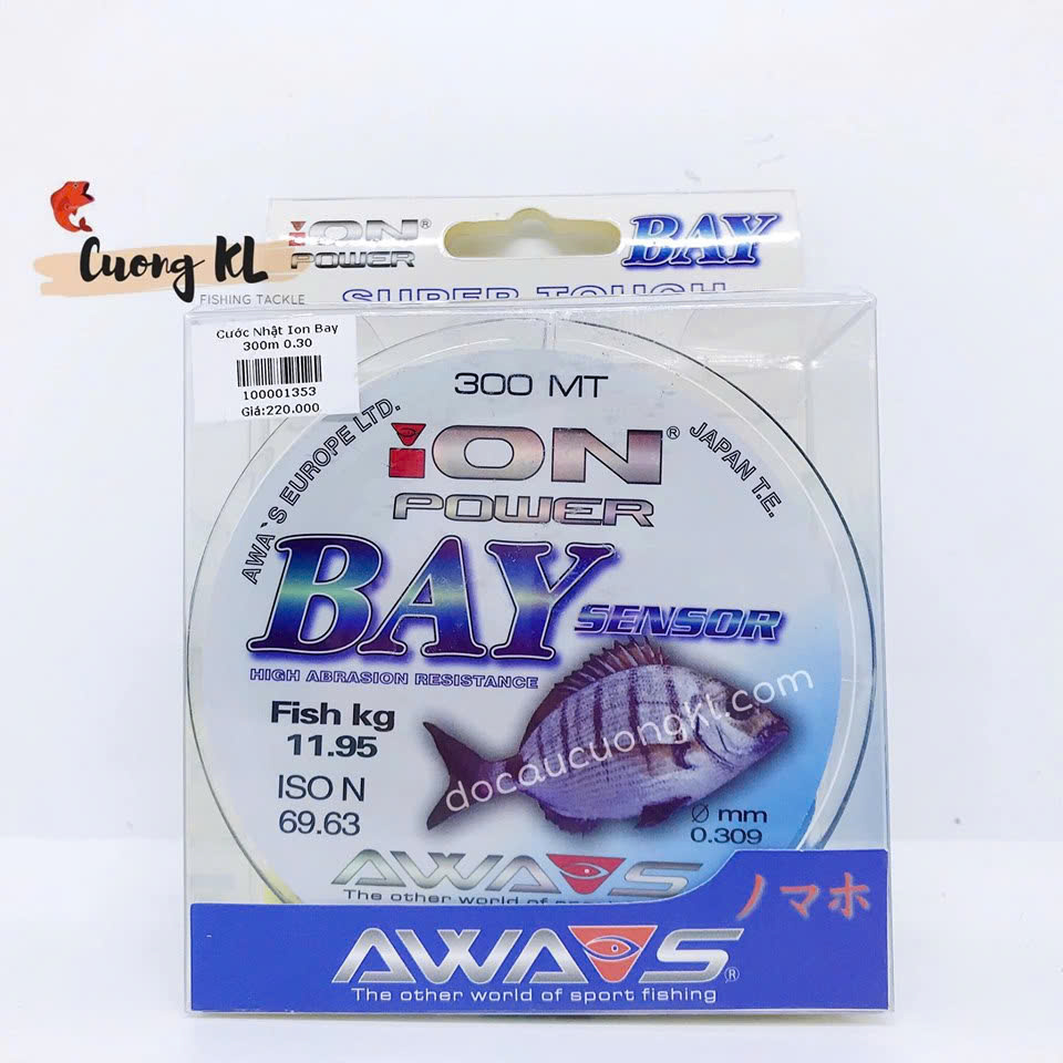 Cước câu cá Nhật Ion Bay 300m và 500m