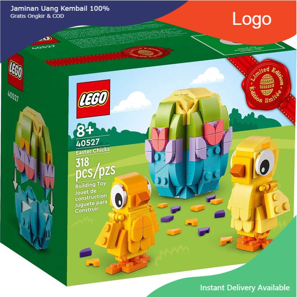 Lego 40527 Easter Chicks - Trứng Phục sinh ( Hàng có sẵn )
