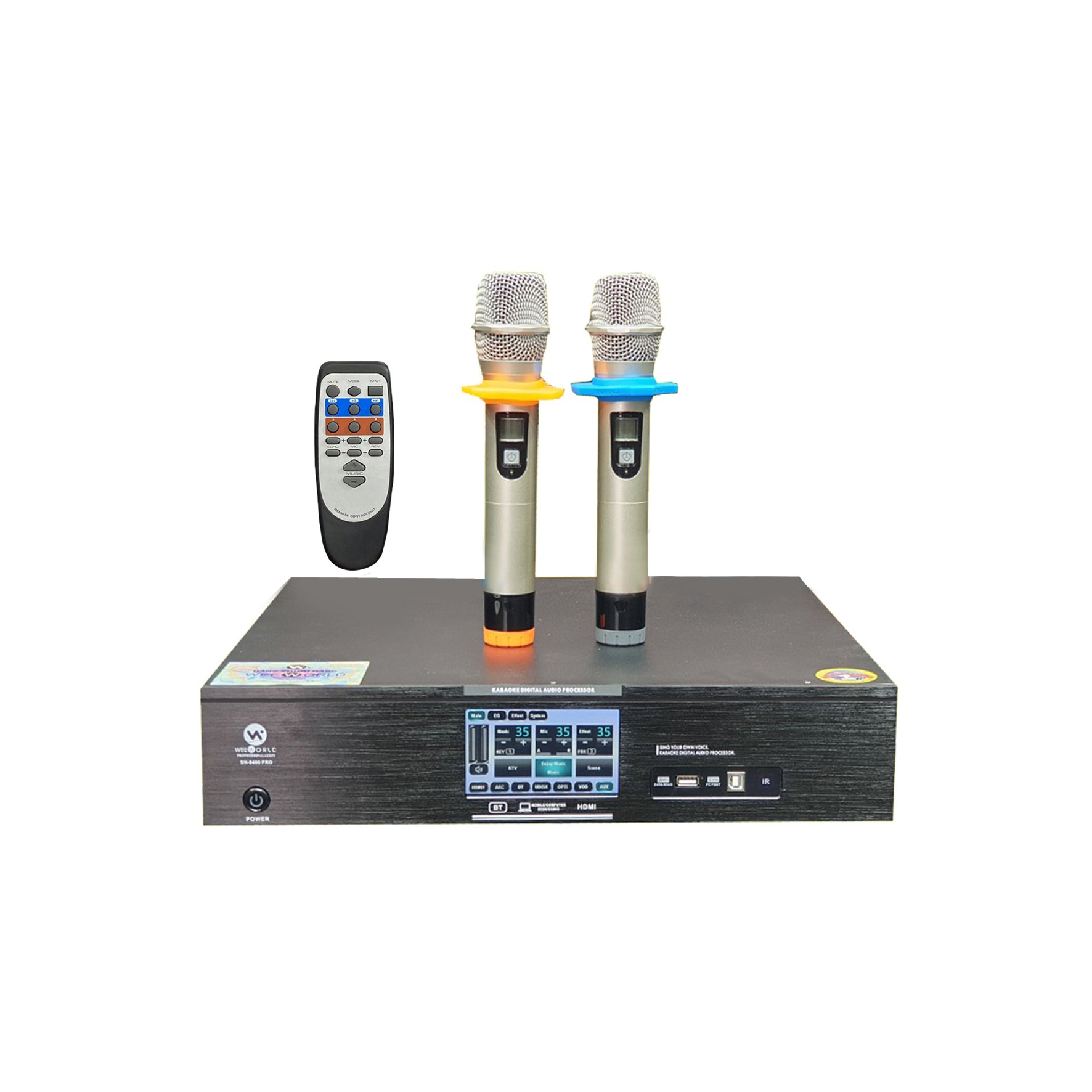 [FREESHIP+ TẶNG DÂY KẾT NỐI] CỤC ĐẨY LIỀN VANG WEEWORLD SH9400Pro [VẬN CHUYỂN TOÀN QUỐC - TRẢ GÓP CHỈ TỪ 1%]