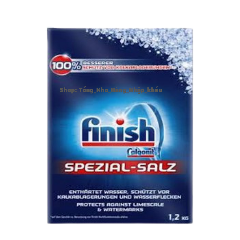 Muối rửa bát Finish 1.2kg - Chính Hãng