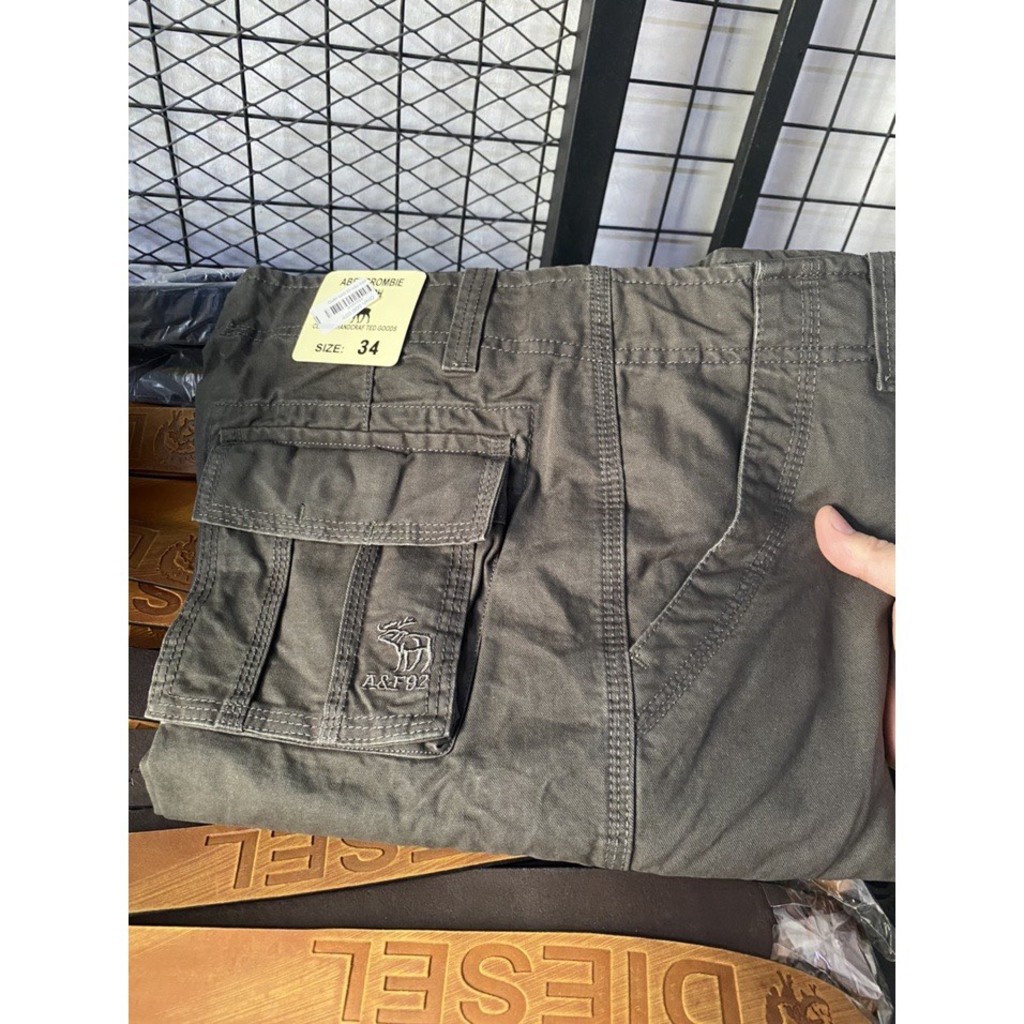 Quần kaki túi hộp