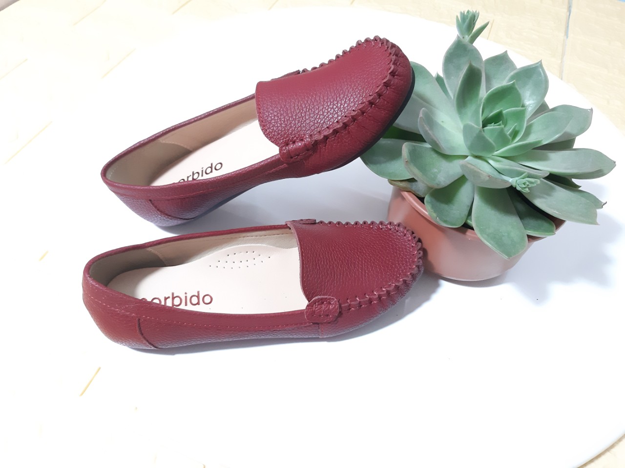 Giày Mọi Nữ Da Thật Cao Cấp MORBIDO M501