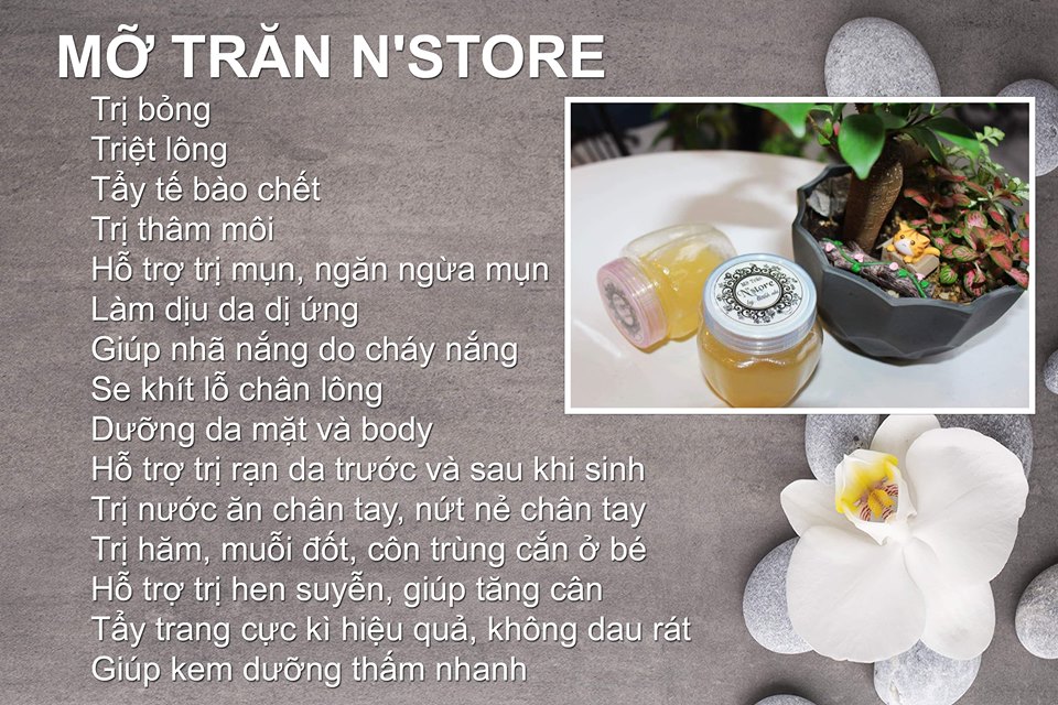[HCM]MỠ TRĂN NGUYÊN CHẤT NSTORE BY THANH NHI