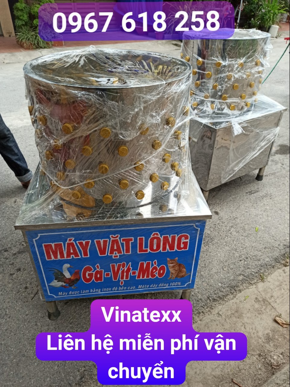 Máy vặt lông gà vịt siêu siêu nhanh hàng 100% Việt Nam