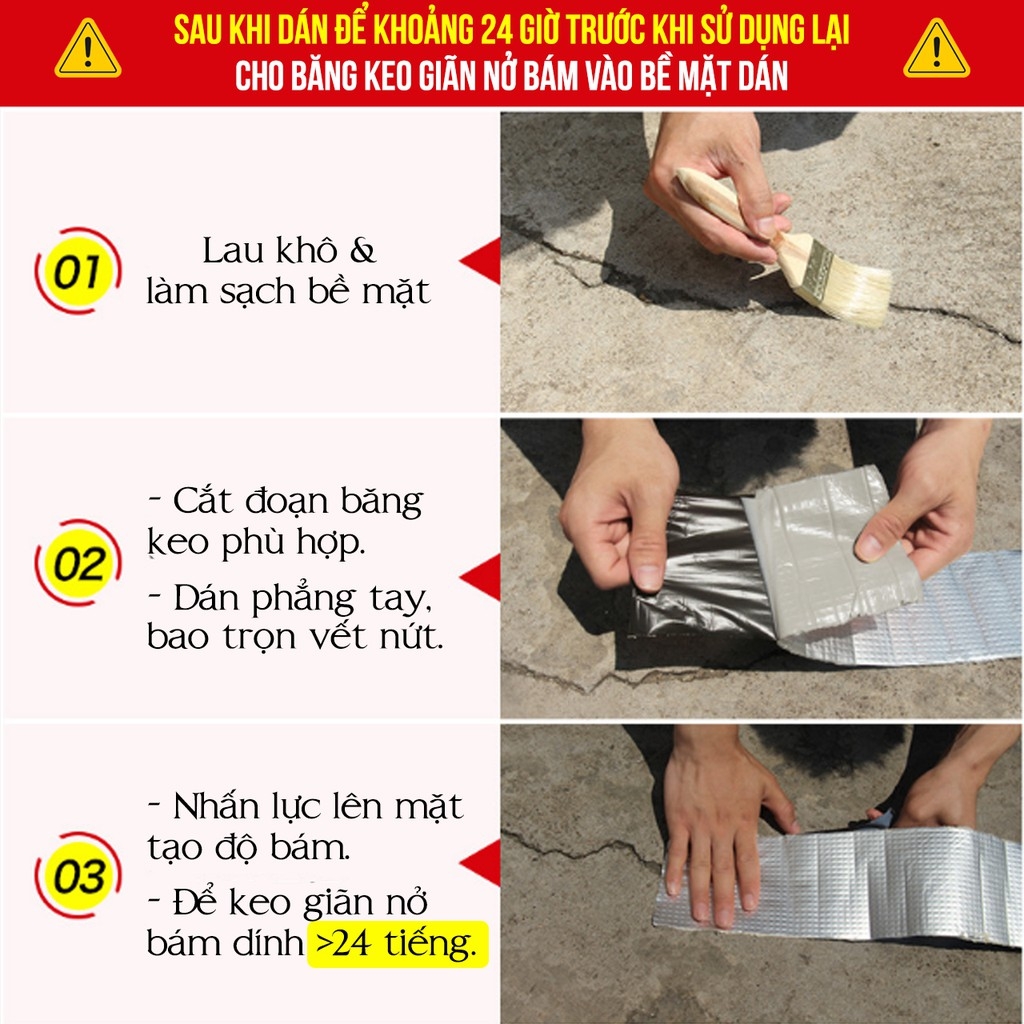 Băng Keo Siêu Dính Nhật Bản [ Chống Thấm Nước ]