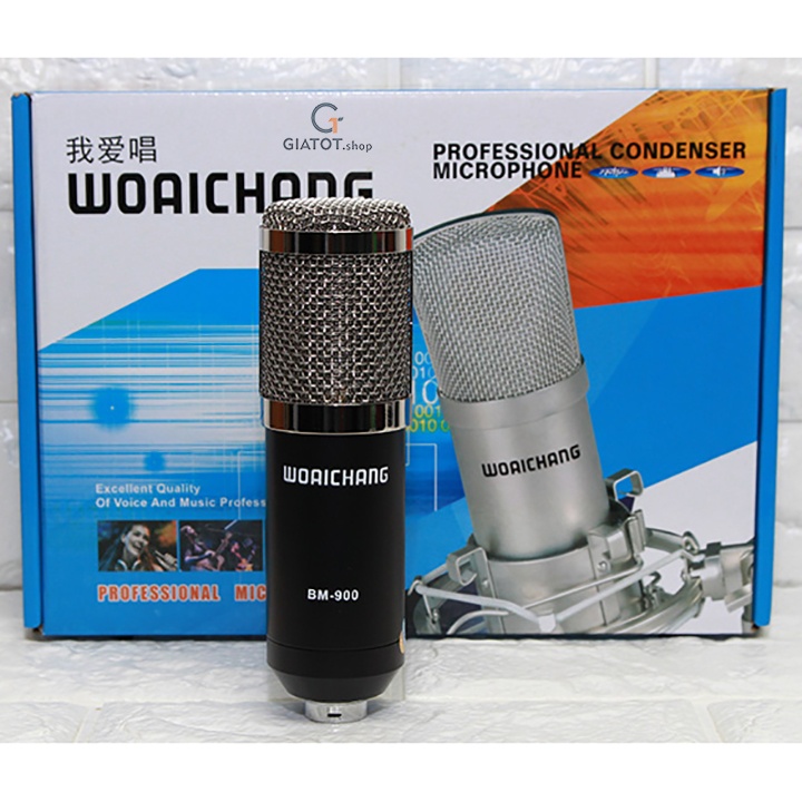 Micro thu âm BM - 900 💝 Freeship 💝 micro livestream  mic thu âm