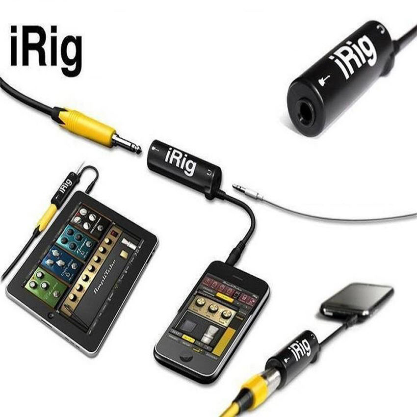 Amplitube iRig from IK Multimedia for iPod touch, iPhone, and iPad