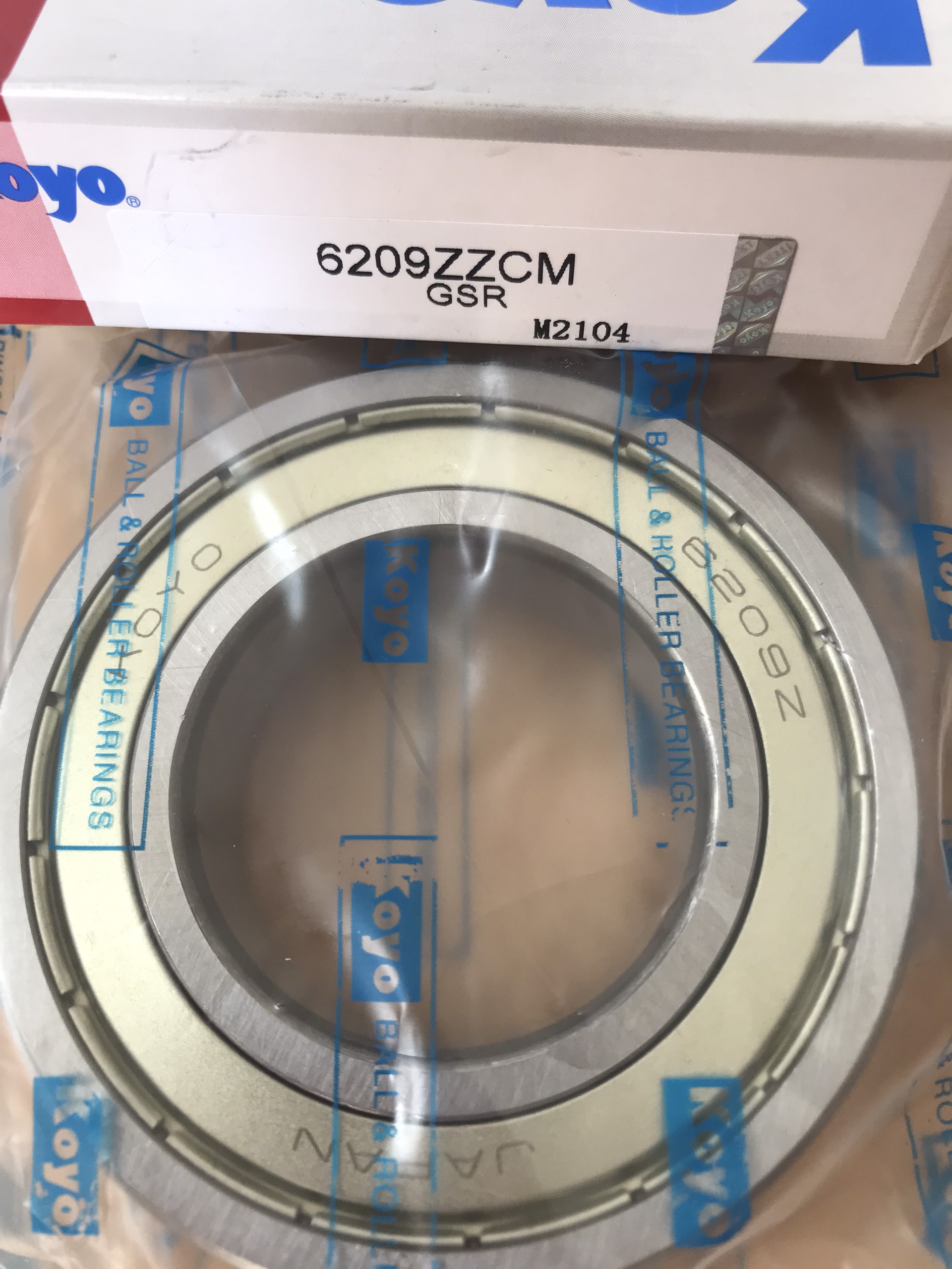 Vòng bi·(bạc đạn) 6209 ZZ KOYO Chất lượng cao