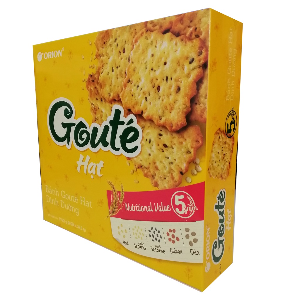 Bánh Goute Orion Hạt Dinh Dưỡng
