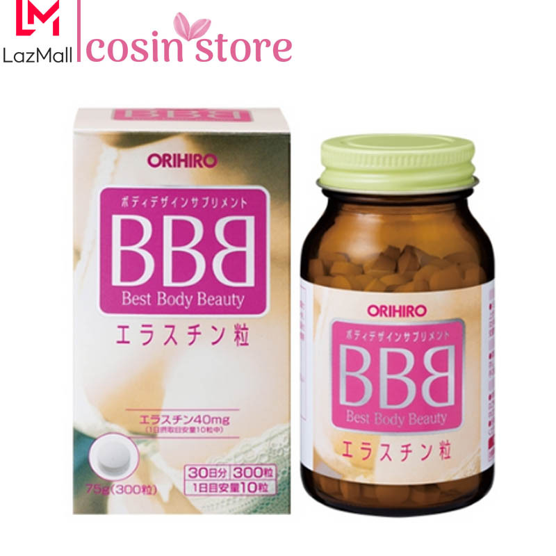 Viên uống nở ngực BBB Orihiro Best Body Beauty 300 viên