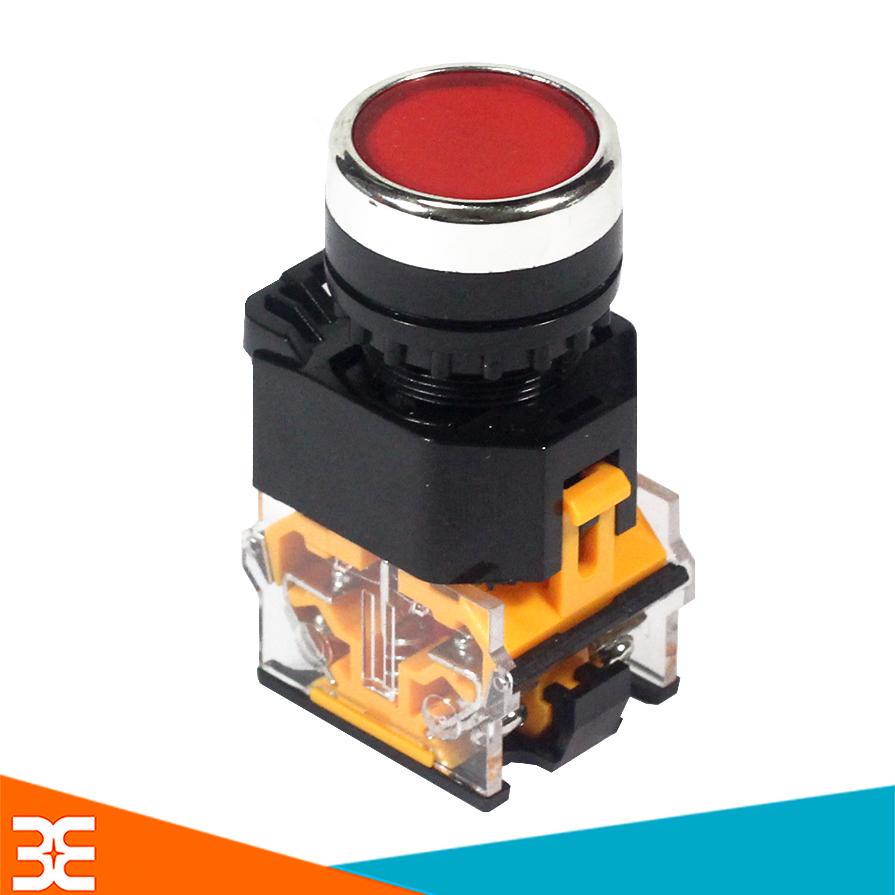 Nút Nhấn LA38-11/209 Nhả Không Đèn 10A NO/NC - ĐỎ
