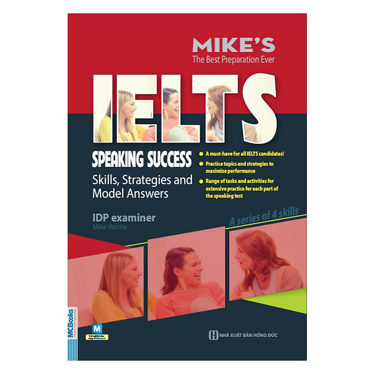 Combo Ielts Mike's (Writing, Reading, Speaking, Listening) - Học Kèm App Online
