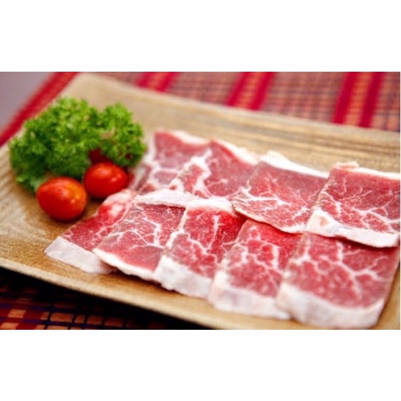 Sliced ​​Buffalo Pork Belly 500Gr (Delivery to Hcmc)