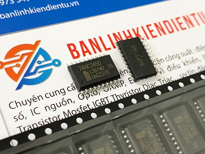 [Combo 5 chiếc] 74HC245D 74HC245 IC Số Sop-20 kích thước 7.2mm