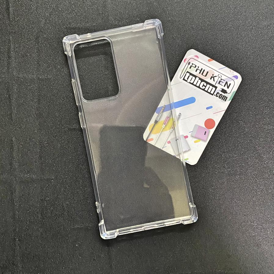 Ốp lưng Samsung Note 20 Ultra dẻo Trong suốt Chống sốc