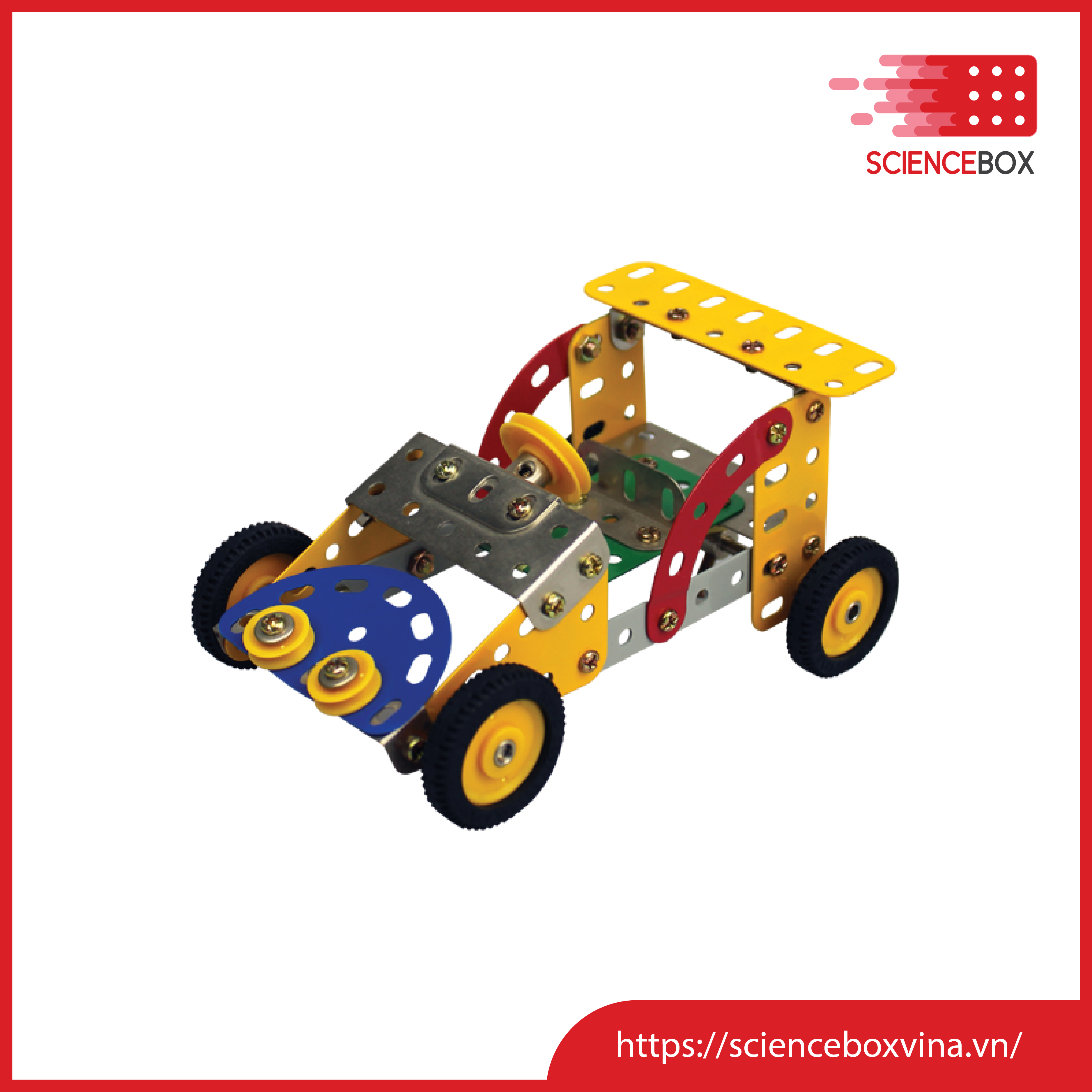 Đồ Chơi Lắp Ráp Kỹ Thuật Cơ Bản - SCIENCEBOX Basic - Nhập khẩu HÀN QUỐC