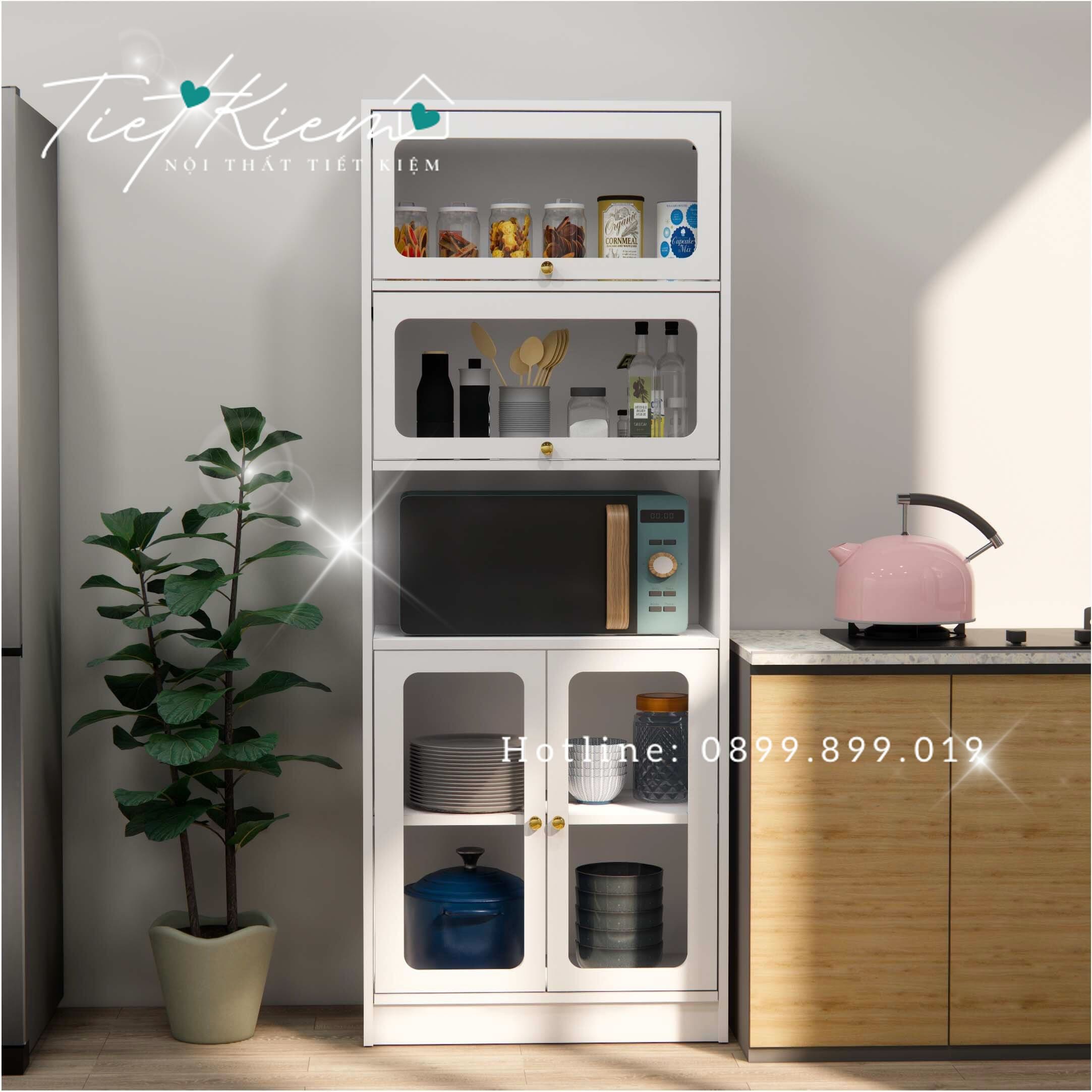 Kệ bếp gỗ để lò vi sóng KB160602