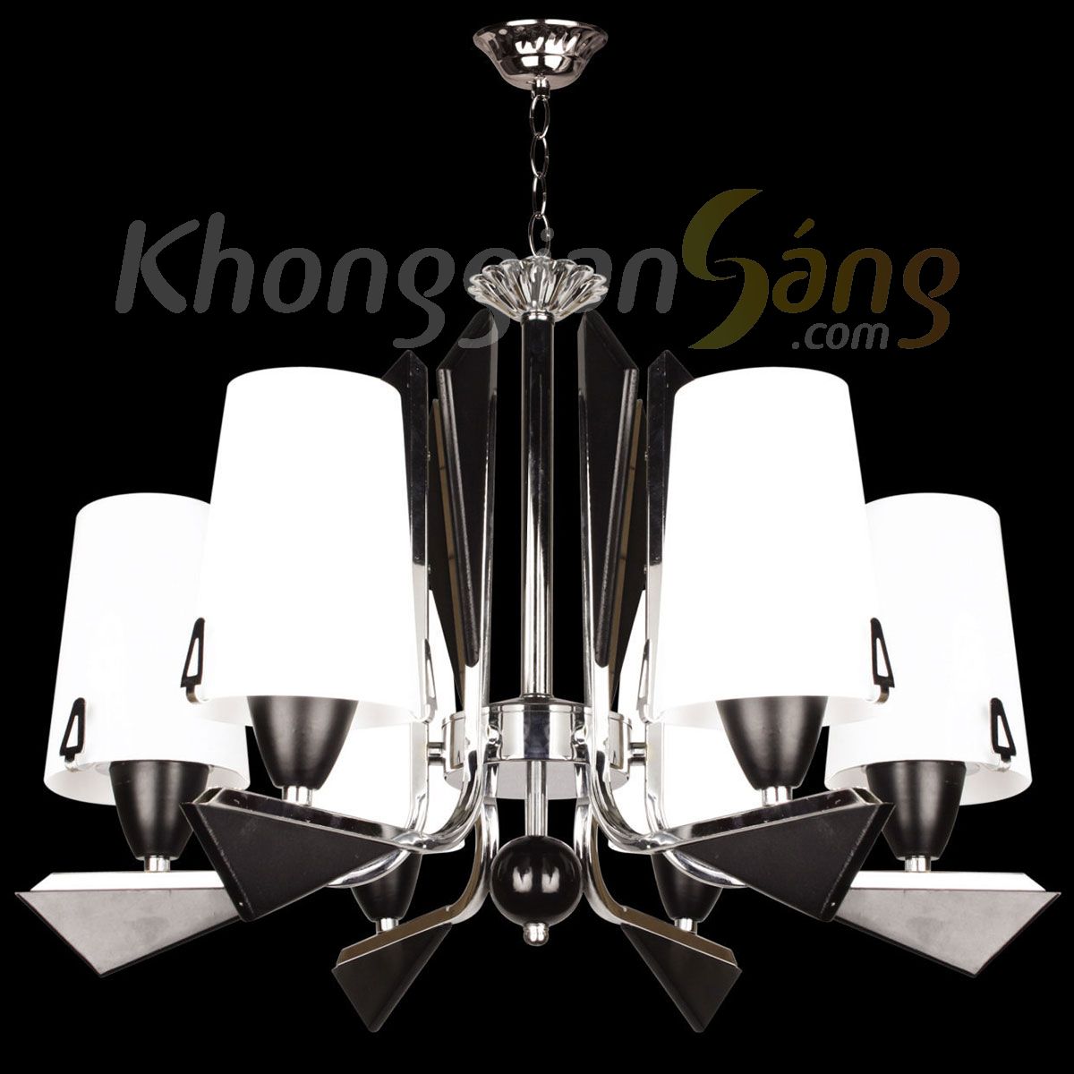 ĐÈN CHÙM CỔ ĐIỂN (PHI 500mm x H500mm) KGC-377/6