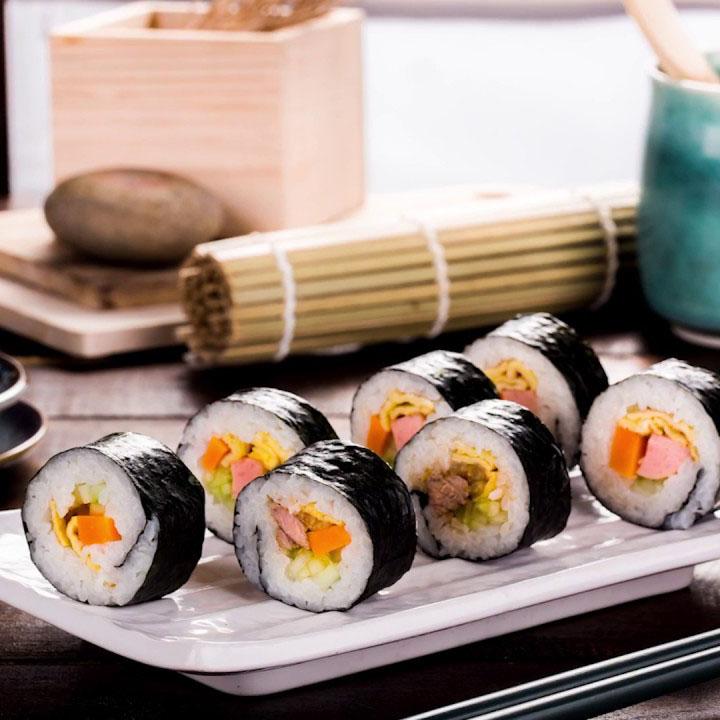COMBO 2 CHIẾC MÀNH TRE LÀM KIMBAP, SUSHI, CƠM CUỘN