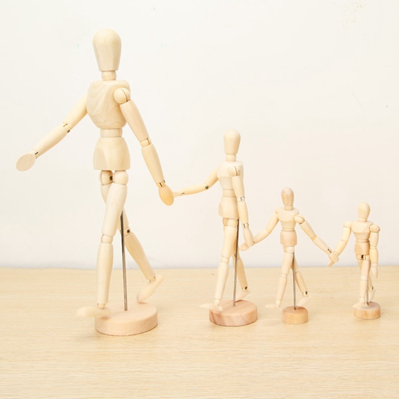 Mô hình người gỗ kuelox 15cm,20cm,30cm
