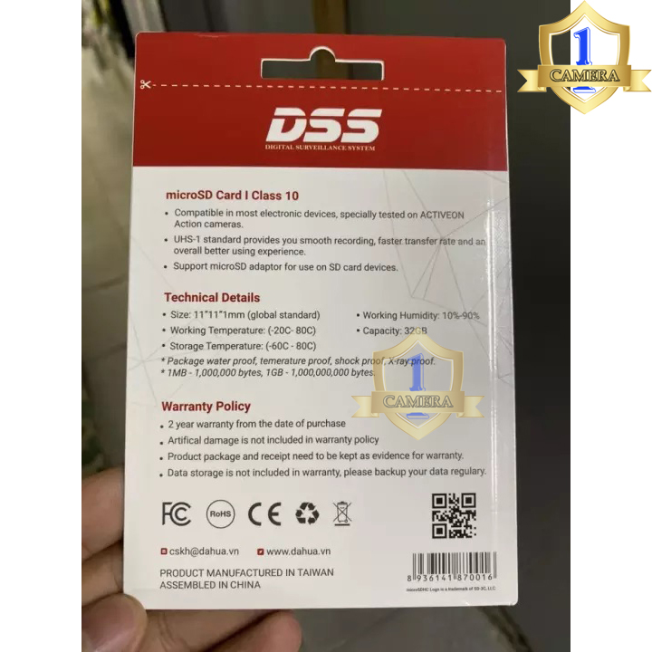 [HCM]Thẻ nhớ 64GB DAHUA DSS P500-64