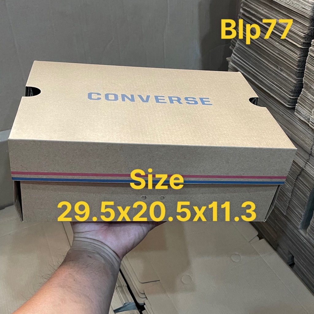Combo 20 hộp đựng giày converse chính hãng 29.5x20.5x11.3cm