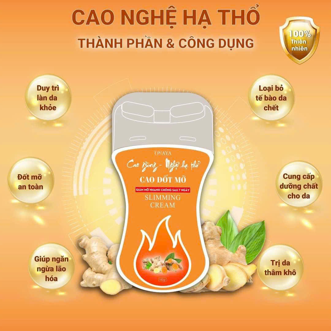 Cao Gừng Nghệ Hạ thổ onaya