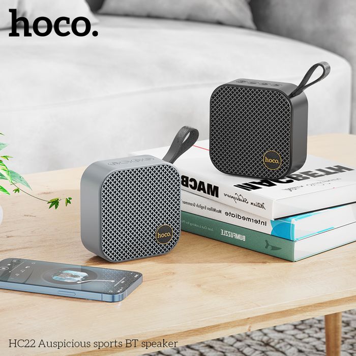 Loa Bluetooth đa năng Hoco HC22 Auspicious sports Wireless V5.2, pin 4H - Nhat Tin Authorised Store