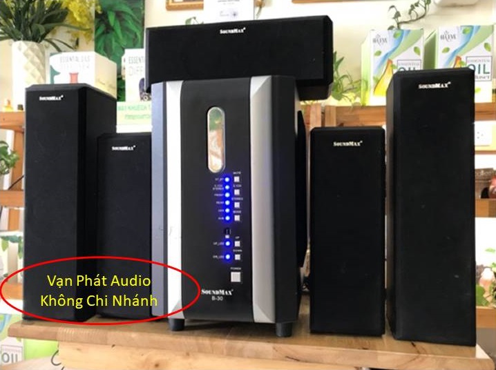 Loa SoundMax B30 5.1 đã qua sử dụng ( TẶNG DÂY 3.5 NGHE ĐIỆN THOẠI )