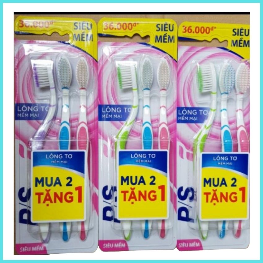 [HCM] Bàn chải PS lông tơ mềm mại  MBCPS01