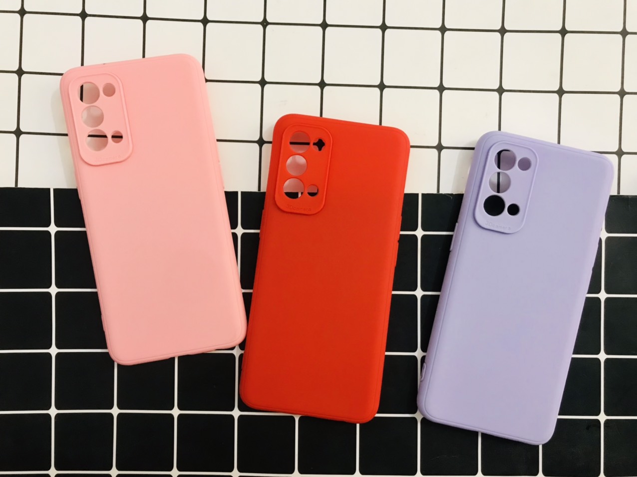 Ốp lưng dẻo màu siêu chất cho Oppo Reno 5