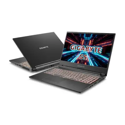 Laptop GIGABYTE Gaming G5 GD-51S1123SO (i5-11400H/16GB (2x8GB) DDR4-3200/512GB SSD/15.6″ FHD IPS 144Hz/NVIDIA GeForce RTX 3050 4GB GDDR6/Win 11 Home/Black/2Yrs/G5 )