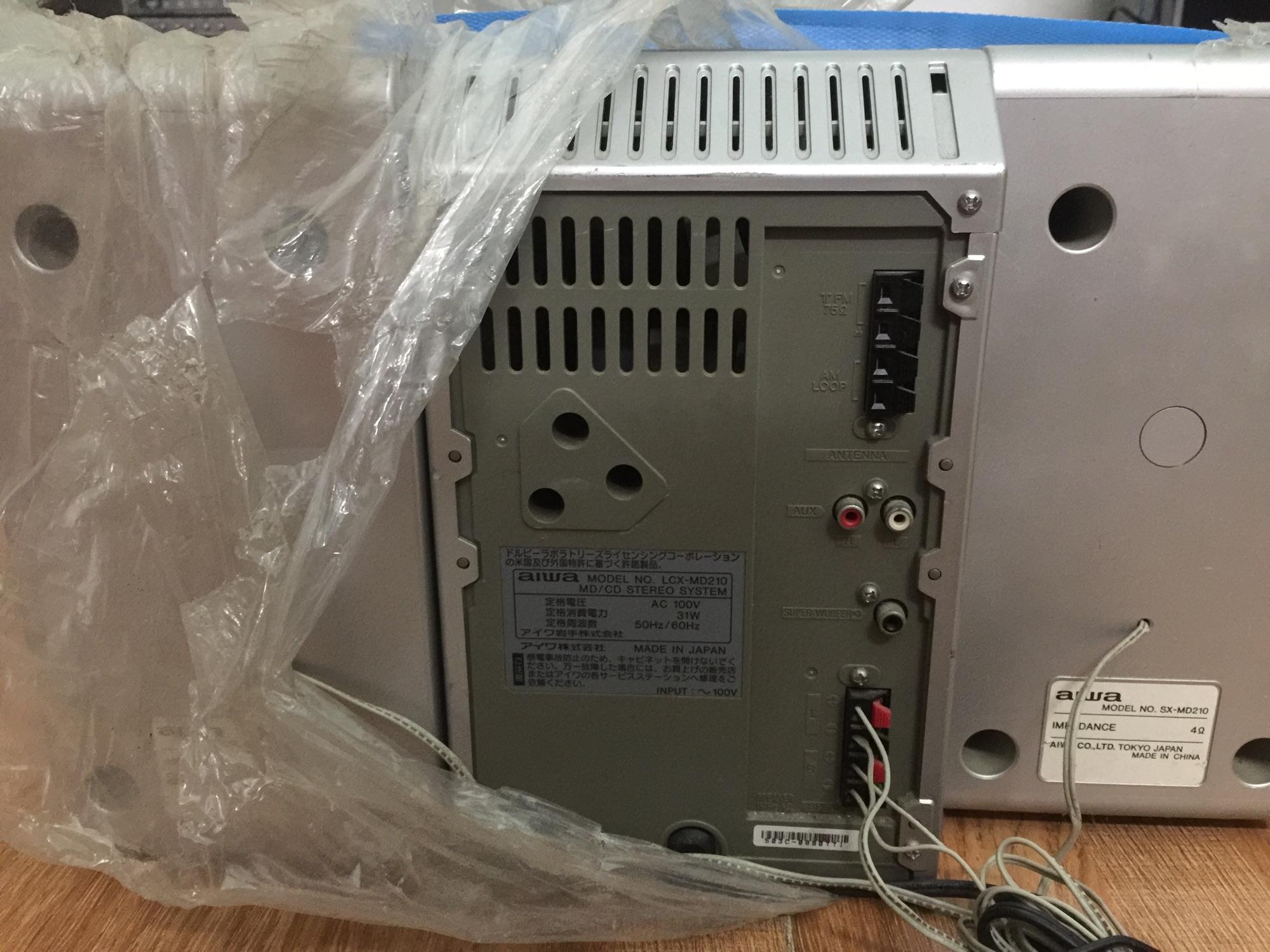 Bán Cục Dàn Amply Denon D - MS777DV bãi nhật về hát rất tốt