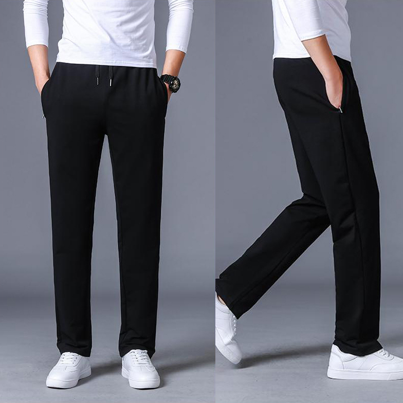 [ Giảm Giá Sốc ]  Quần Jogger Nam Ống Suông Trơn Màu Dáng Thể Thao Khỏe Khoắn HHH QUAN NAM 058