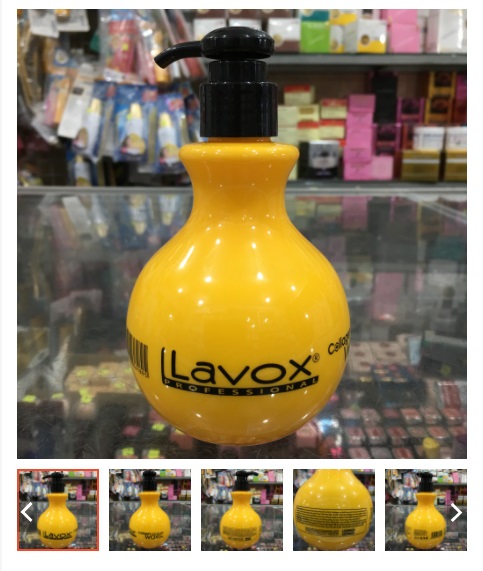 Lavox collagen styling wax 300ml- wax dây tạo nếp tăng sóng bồng bềnh