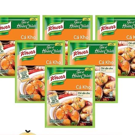 6 gói Cá kho riềng