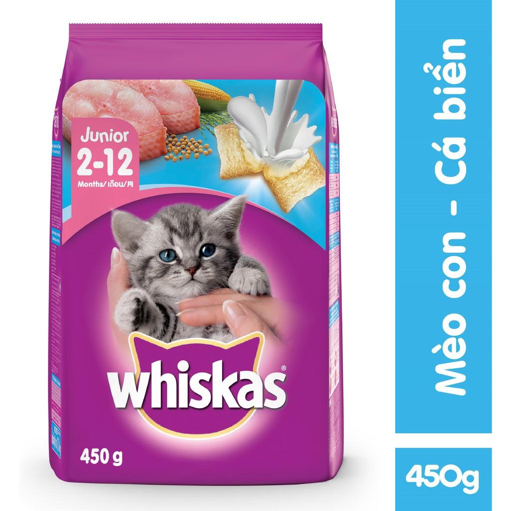 Thức ăn hạt mèo con Whiskas Junior