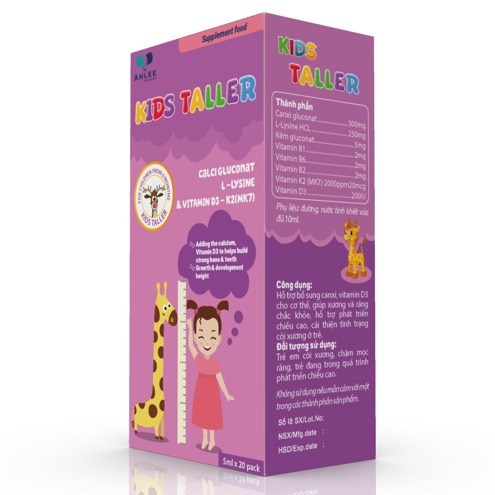 Canxi hữu cơ Kids Taller