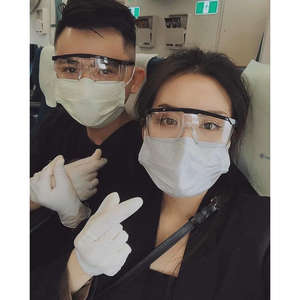 Combo 3 cái Kính Bảo Hộ Che Chắn Bụi Gió -Kính Ôm Kím bên hông mắt