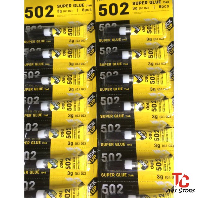 Keo 502 Deli 3G/ Tuýp - E7146
