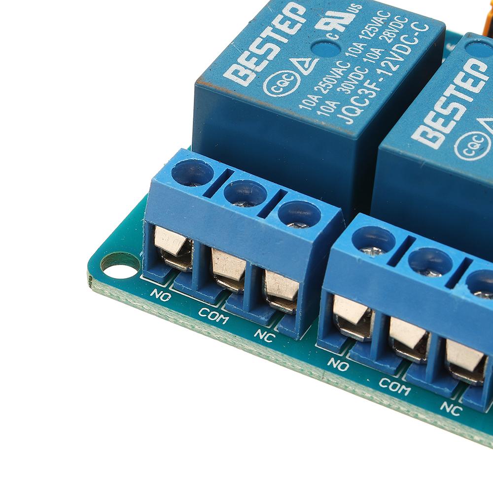 Module 4 Relay 12V có Opto cách ly đóng ngắt mạch điện AC/DC
